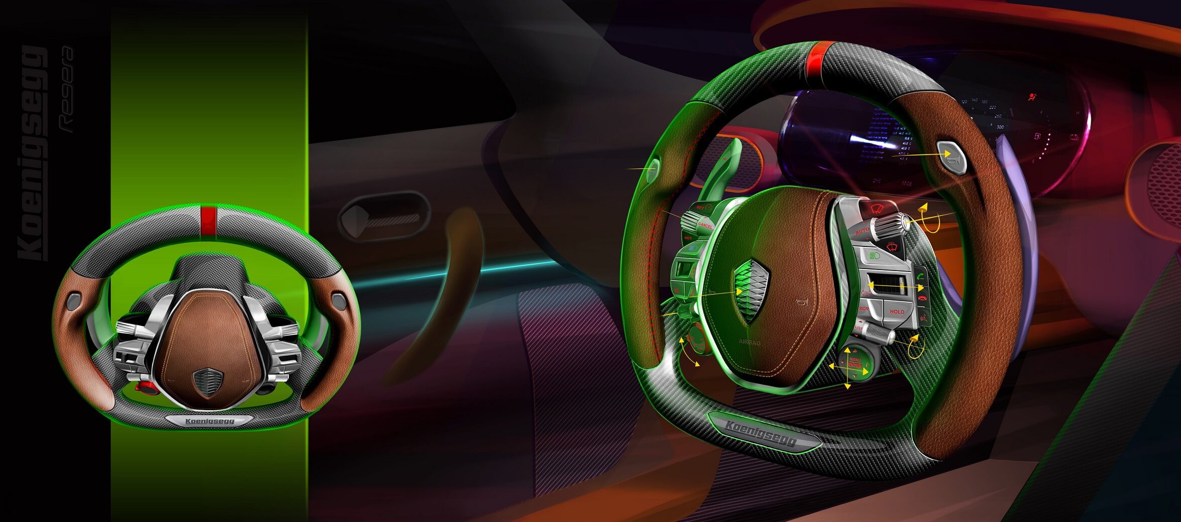Multifunction Steering Wheel — introduction image