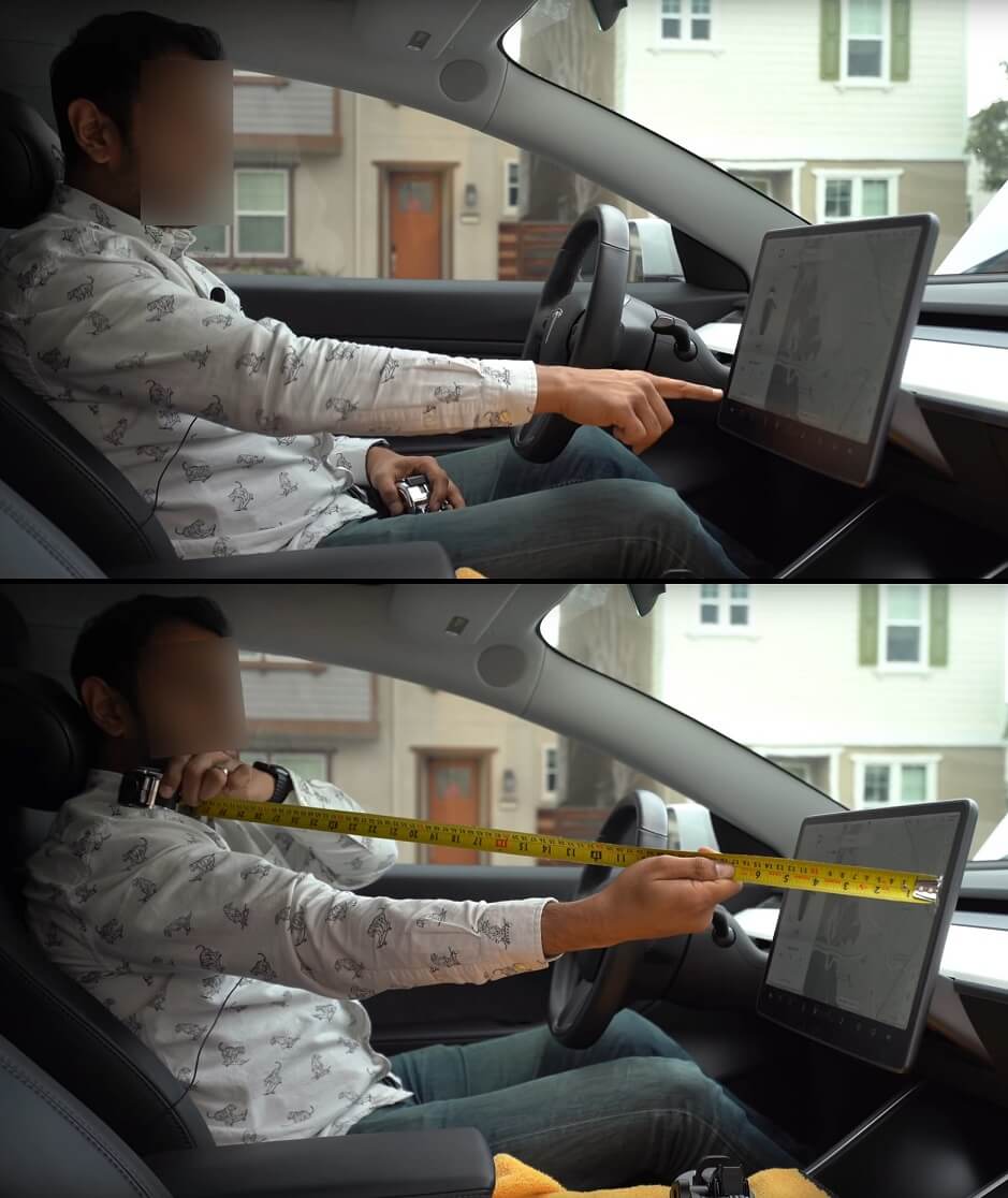 Usage ergonomics of Tesla’s original music app
